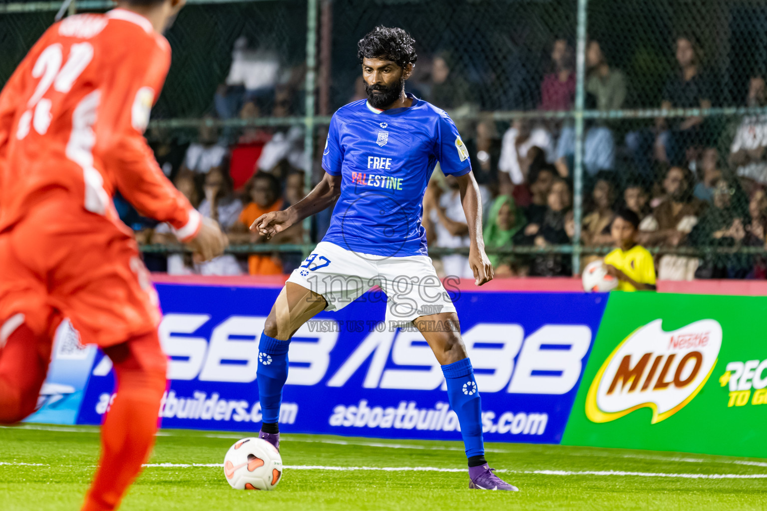 Team Naivaadhoo vs Club Combination in Day 1 of Kings Cup of Club Maldives Cup 2025 held in Rehendi Futsal Ground, Hulhumale', Maldives on Saturday, 30th August 2025. Photos: Areef / images.mv