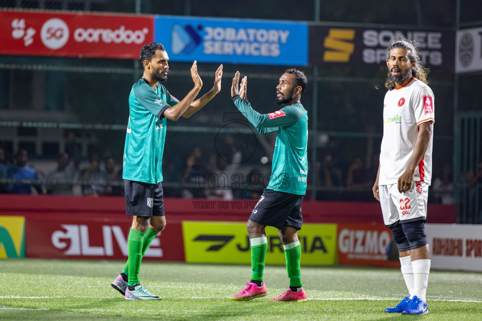 HA. Maarandhoo vs HA. Kelaa in Day 1 of Golden Futsal Challenge 2025 on Sunday, 5th January 2025, in Hulhumale', Maldives 
Photos: Nausham Waheed / images.mv