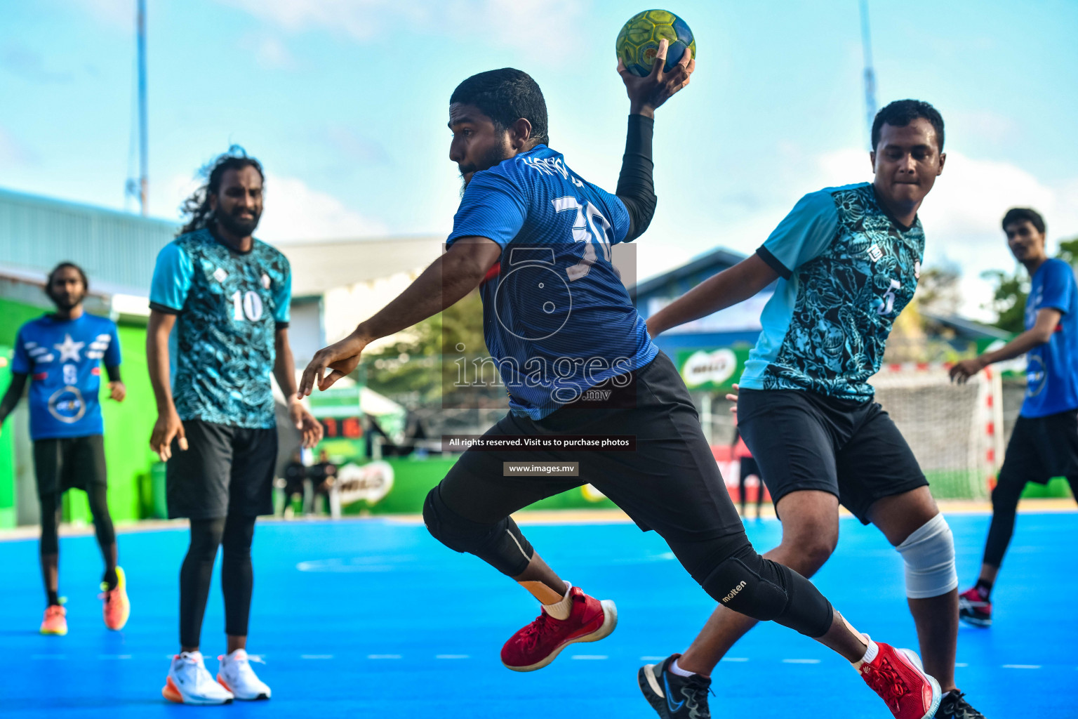 Milo 9th Handball Maldives Championship 2022 Day 2 held in Male', Maldives on 18th October 2022 Photos By: Nausham Waheed /images.mv