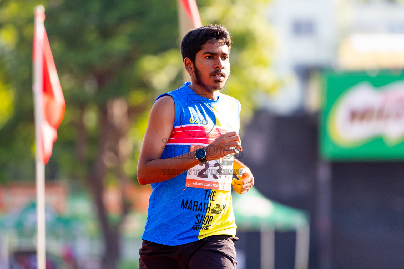 Day 3 of National Athletics Championship 2025 was held at Ekuveni Running Ground in Male', Maldives on Saturday, 16th August 2025. Photos: Nausham Waheed / images.mv