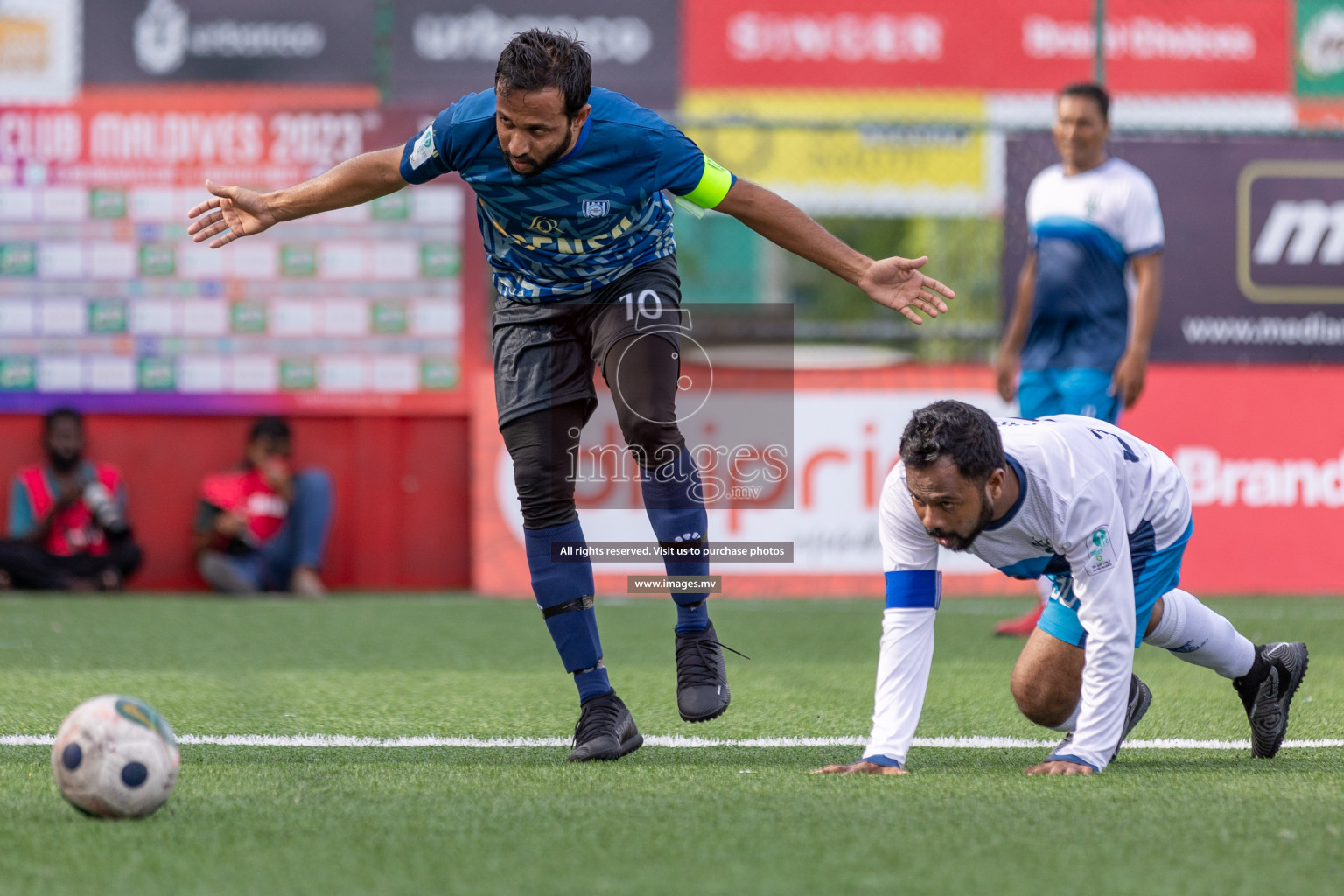 AG RC vs MOHE in Club Maldives Cup Classic 2023 held in Hulhumale, Maldives, on Tuesday, 25th July 2023 Photos: Shuu Abdul Sattar/ images.mv