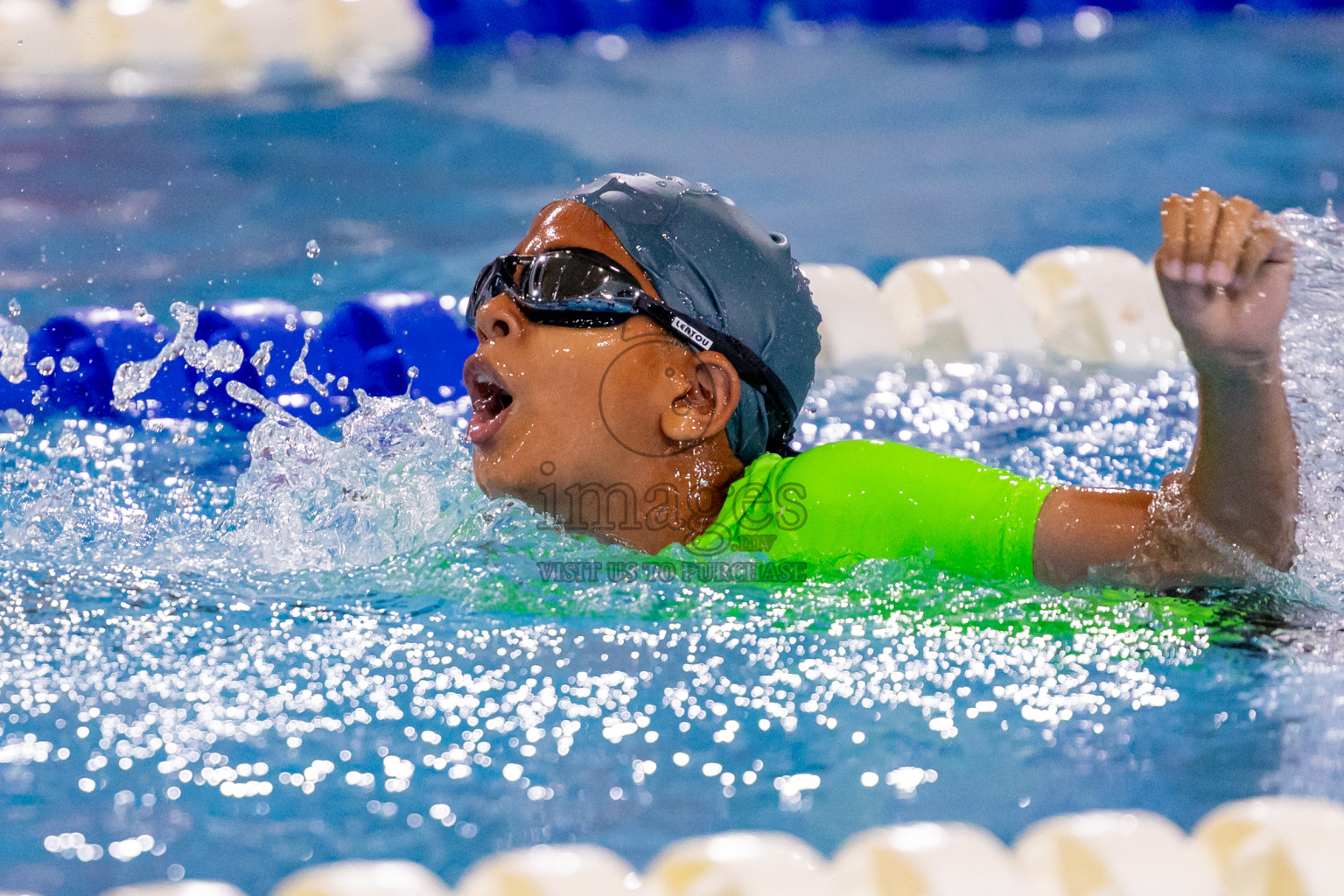 Day 3 of BML 5th National Swimming Kids Festival 2024 held in Hulhumale', Maldives on Wednesday, 20th November 2024. Photos: Nausham Waheed / images.mv