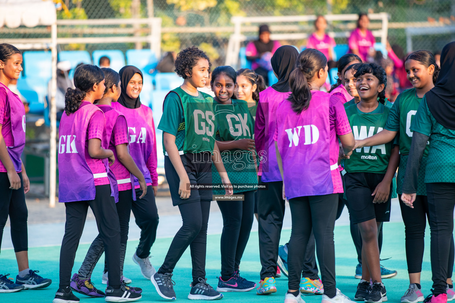 Day 8 of Junior Netball Championship 2022 on 11th March 2022 held in Male', Maldives. Photos by Nausham Waheed & Hassan Simah