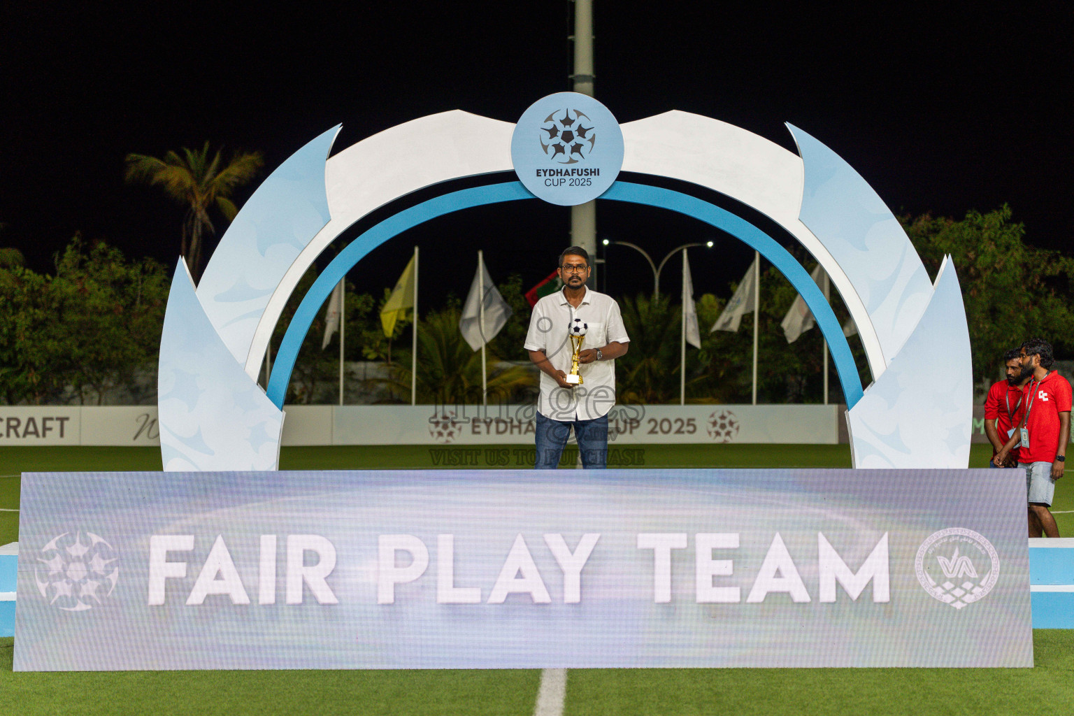 Final Match Irumathi Sports VS Velaa Sports Club in Day 9 of Eydhafushi Cup 2025 held in Eydhafushi Football Stadium at B. Eydhafushi, Maldives on Monday, 15th September 2025. Photos: Arif Rasheed / images.mv