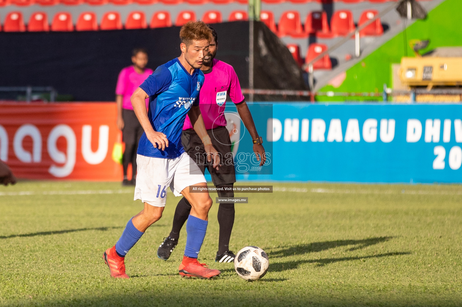 Nilandhoo vs Club Green Streets in Dhiraagu Dhivehi Premier League held in Male', Maldives on 25th December 2019 Photos: Suadh Abdul Sattar /images.mv