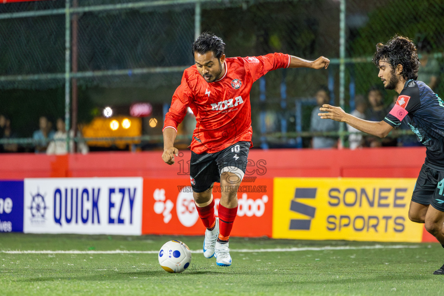 Sh Maroshi vs Sh Feydhoo in Day 11 of Golden Futsal Challenge 2025 was held on Wednesday, 15th January 2025, in Hulhumale', Maldives Photos: Mohamed Mahfooz Moosa / images.mv