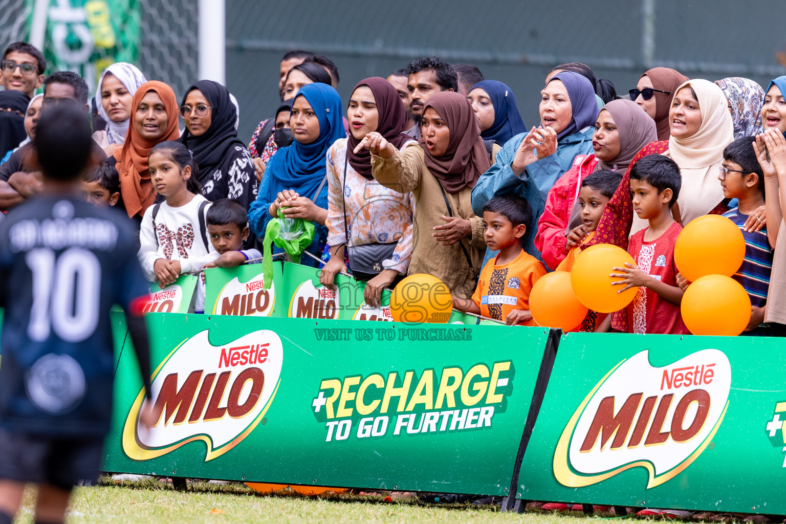Day 3 of MILO SVAM Juniors 2025 (U-8) was held at Henveiru Stadium in Male', Maldives on Saturday, 28th June 2025. 
Photos: Hassan Simah / images.mv