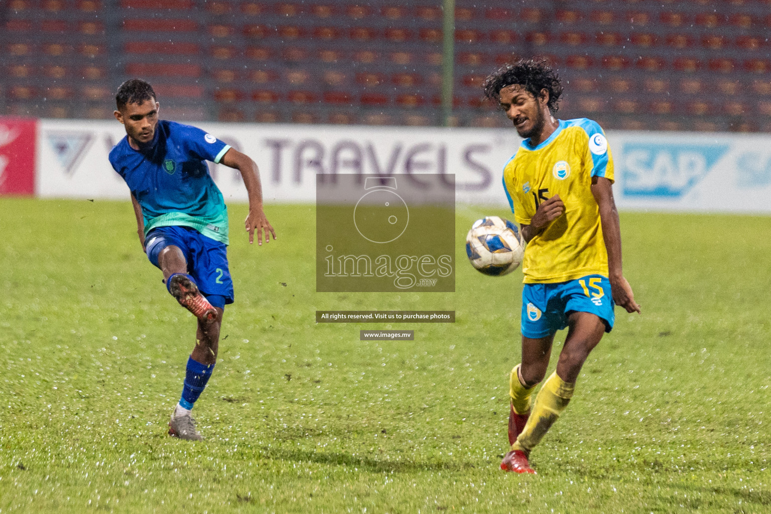 Club Valenca vs Super United Sports in Ooredoo Dhivehi Premier League 2021/22 held on 02 July 2022 in National Football Stadium, Male', Maldives