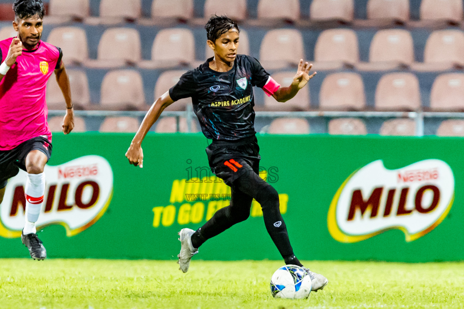 United Victory vs Club Eagles in Day 2 of Under 19 Youth Championship 2024 was held at National Stadium in Male', Maldives on Monday, 10th June 2024. Photos: Nausham Waheed / images.mv