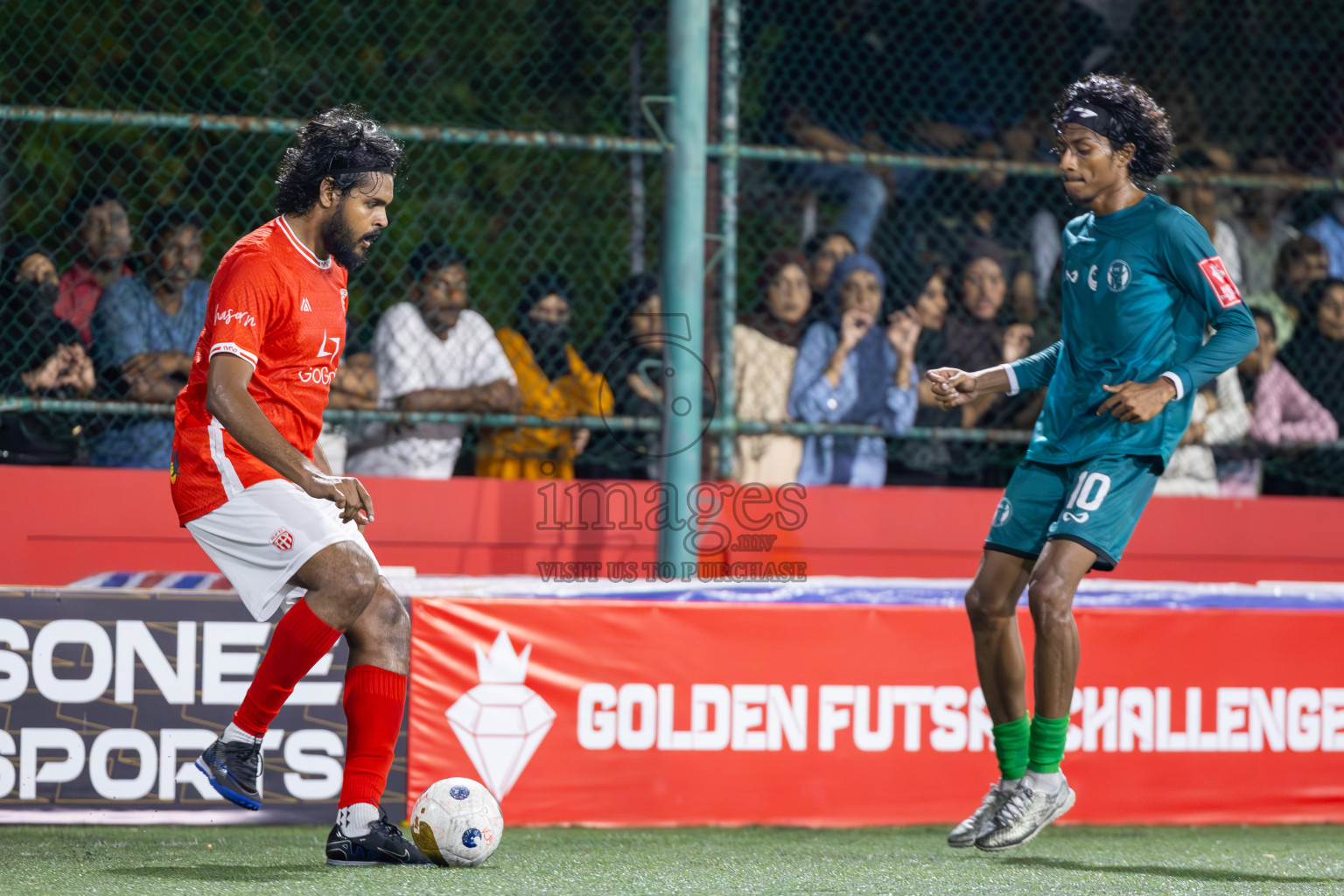 HA Ihavandhoo vs HA Muraidhoo in Day 5 of Golden Futsal Challenge 2025 on Thursday, 9th January 2025, in Hulhumale', Maldives
Photos: Ismail Thoriq / images.mv