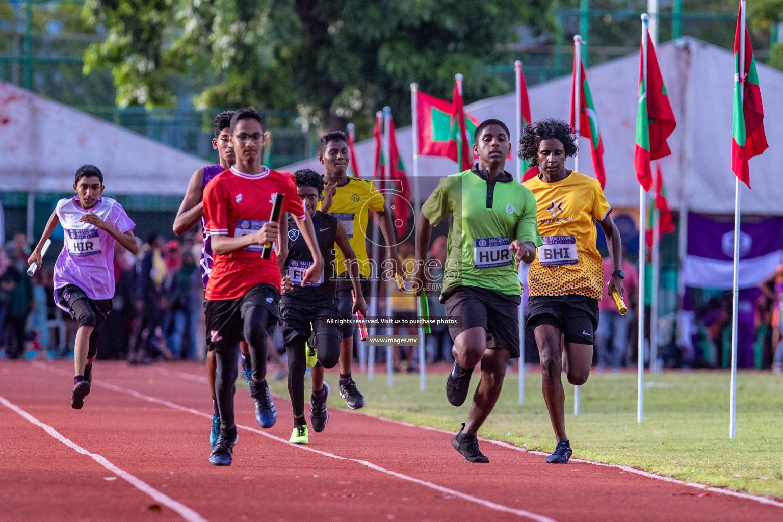 Day 3 of Inter-School Athletics Championship held in Male', Maldives on 25th May 2022. Photos by: Nausham Waheed / images.mv