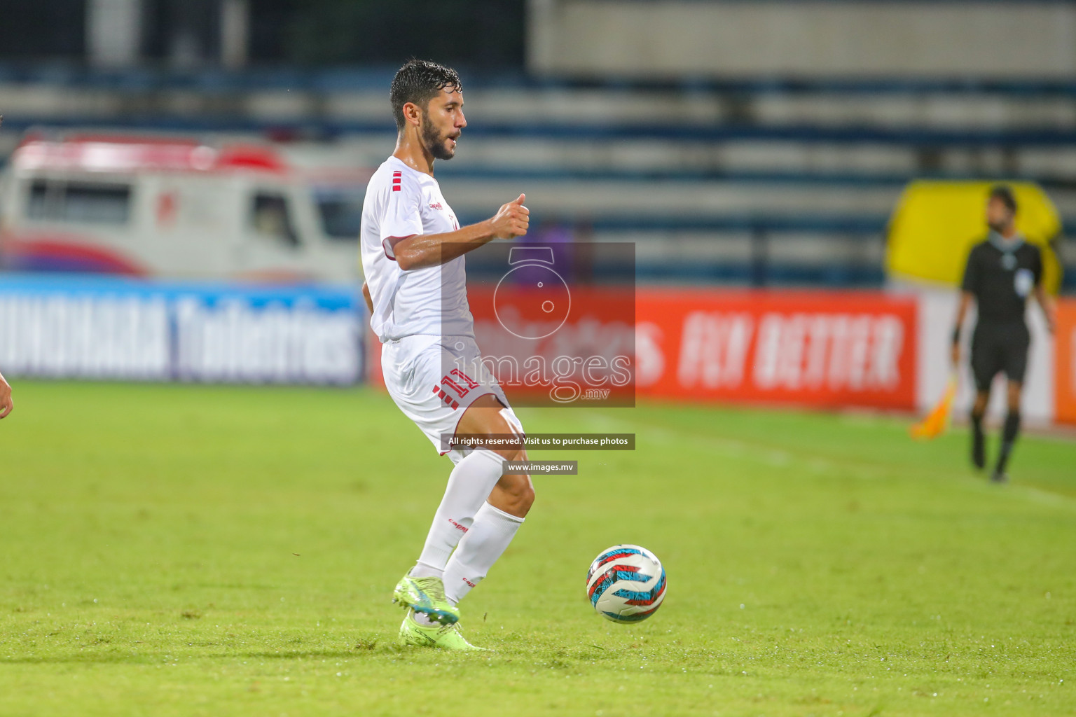 Bhutan vs Lebanon in SAFF Championship 2023 held in Sree Kanteerava Stadium, Bengaluru, India, on Sunday, 25th June 2023. Photos: Nausham Waheed, Hassan Simah / images.mv