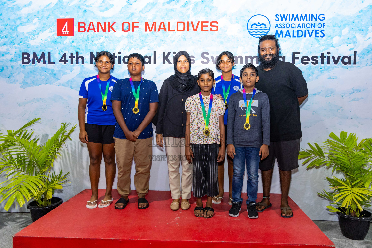 Closing Ceremony of 4th National Kids Swimming Festival 2023 on 9th December 2023, held in Hulhumale', Maldives Photos: Nausham Waheed / Images.mv