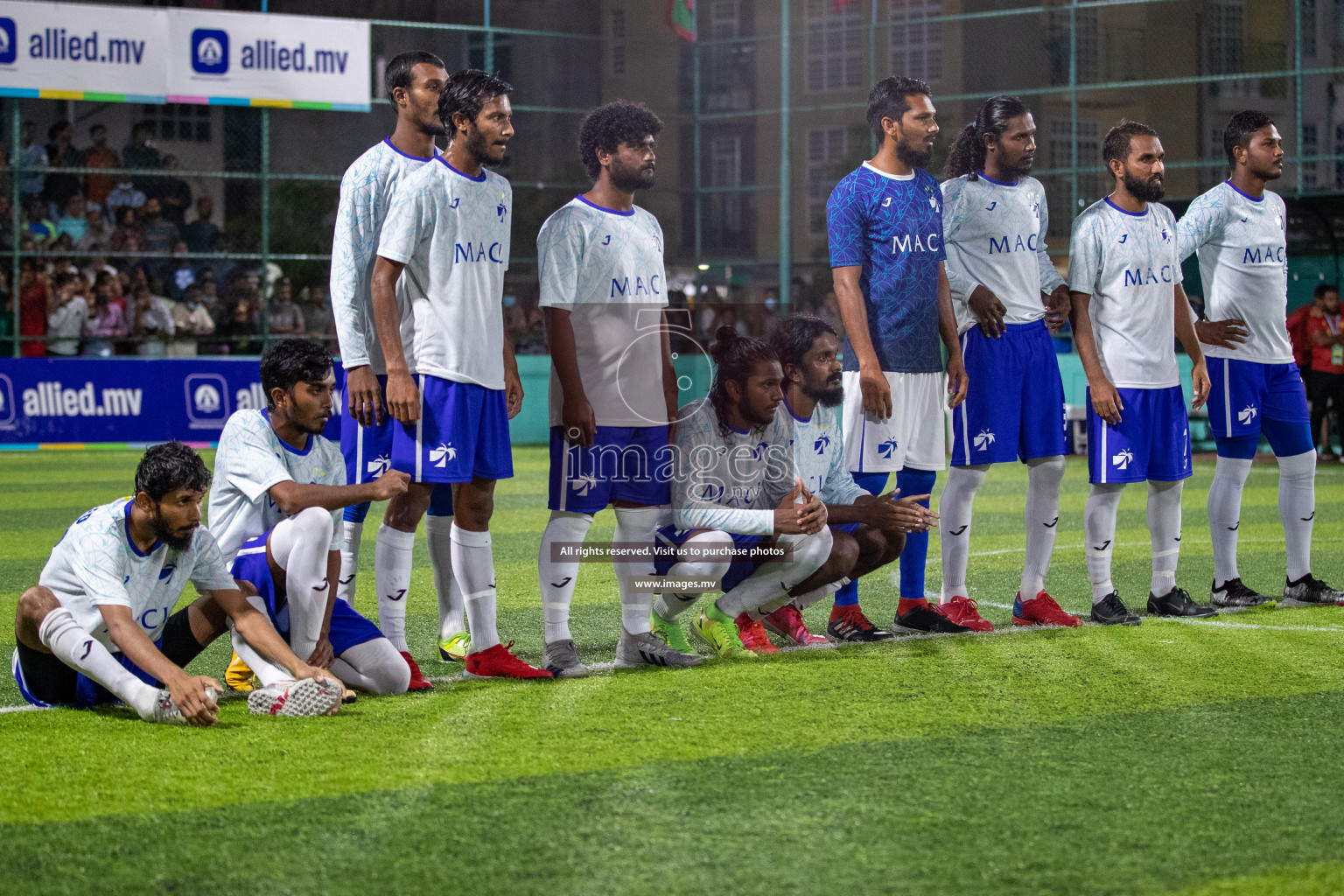 Prison Club vs MACL in the Quarter Finals of Club Maldives 2021 held at Hulhumale;, on 12th December 2021 Photos: Ismail Thoriq / images.mv