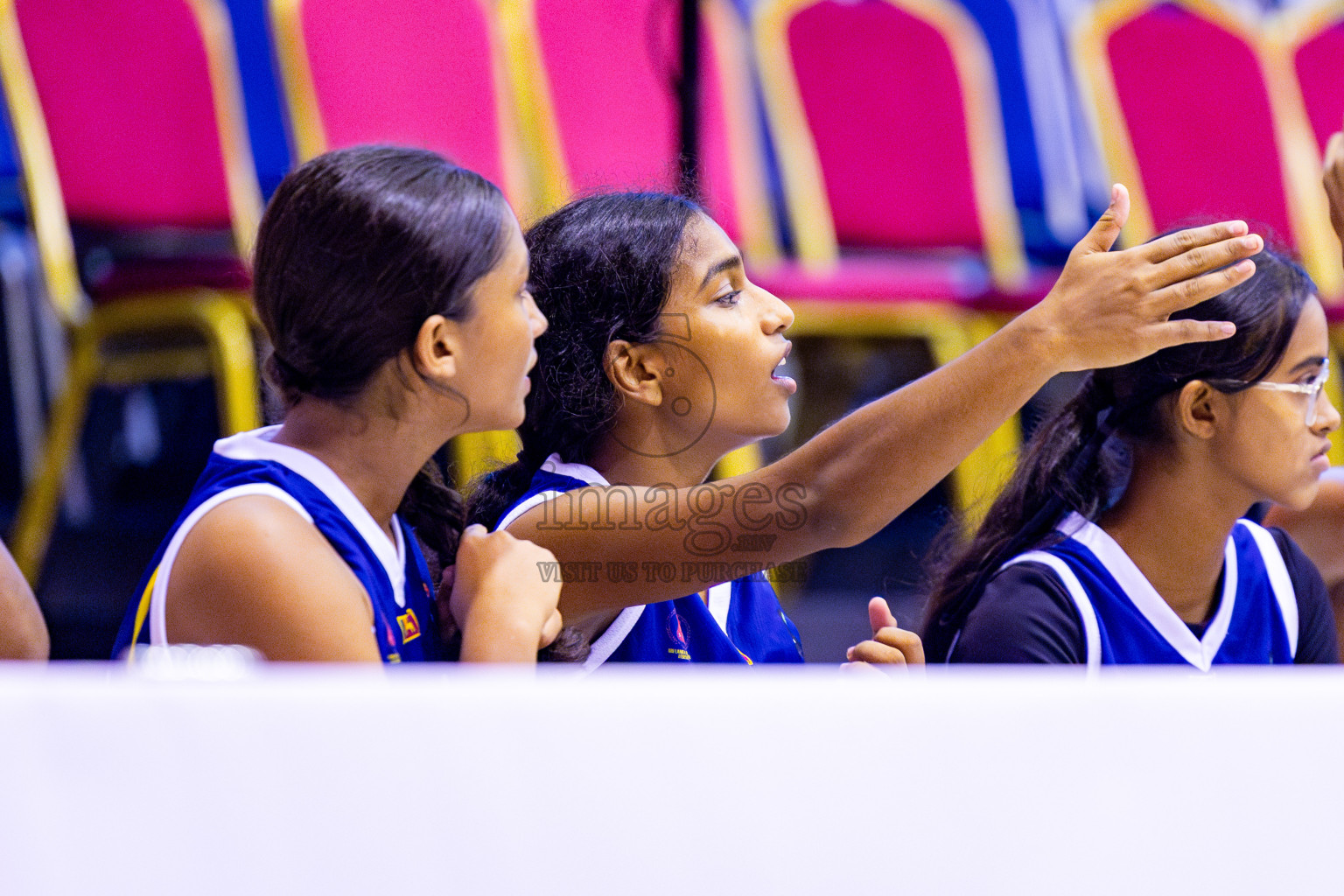 India vs SriLanka in Day 1 of Under 16 Woman's Asian Cup SABA Qualifiers 2025 was held in Social Center, Male', Maldives on 12th June 2025. Photos: Nausham Waheed / images.mv