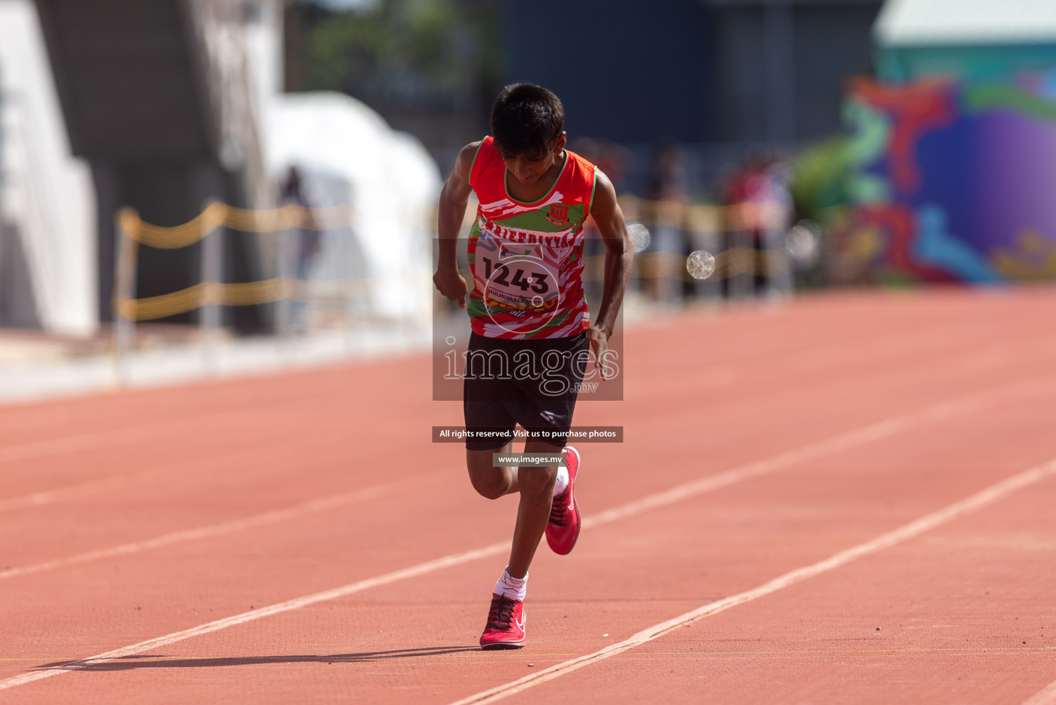 Day three of Inter School Athletics Championship 2023 was held at Hulhumale' Running Track at Hulhumale', Maldives on Tuesday, 16th May 2023. Photos: Shuu / Images.mv