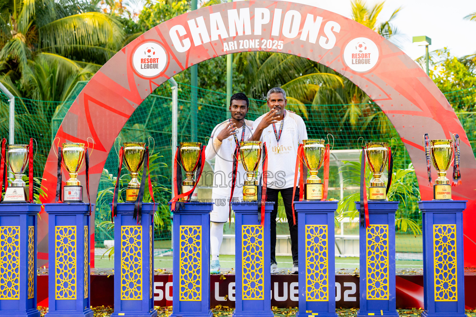 Barcelo vs Conrad in the Final of Resort League 2025 (Ari Zone) was held on Sunday, 28th June 2025 in Conrad Maldives Rangali Island, Alif Dhaalu Atoll, Maldives. Photos: Nausham Waheed / images.mv