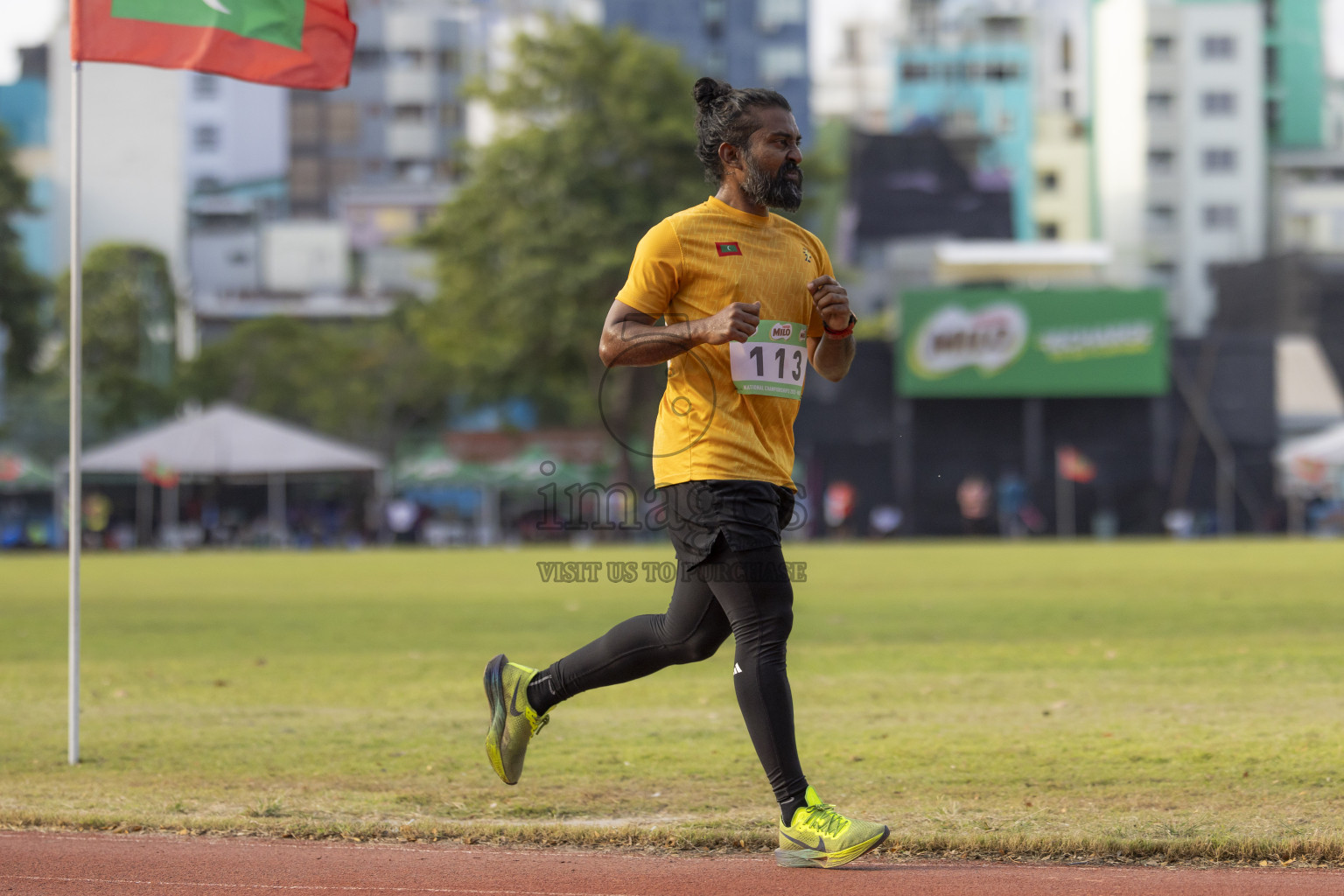 Day 1 of National Athletics Championship 2025 was held at Ekuveni Running Ground in Male', Maldives on Thursday, 14th August 2025. Photos: Hasni / images.mv