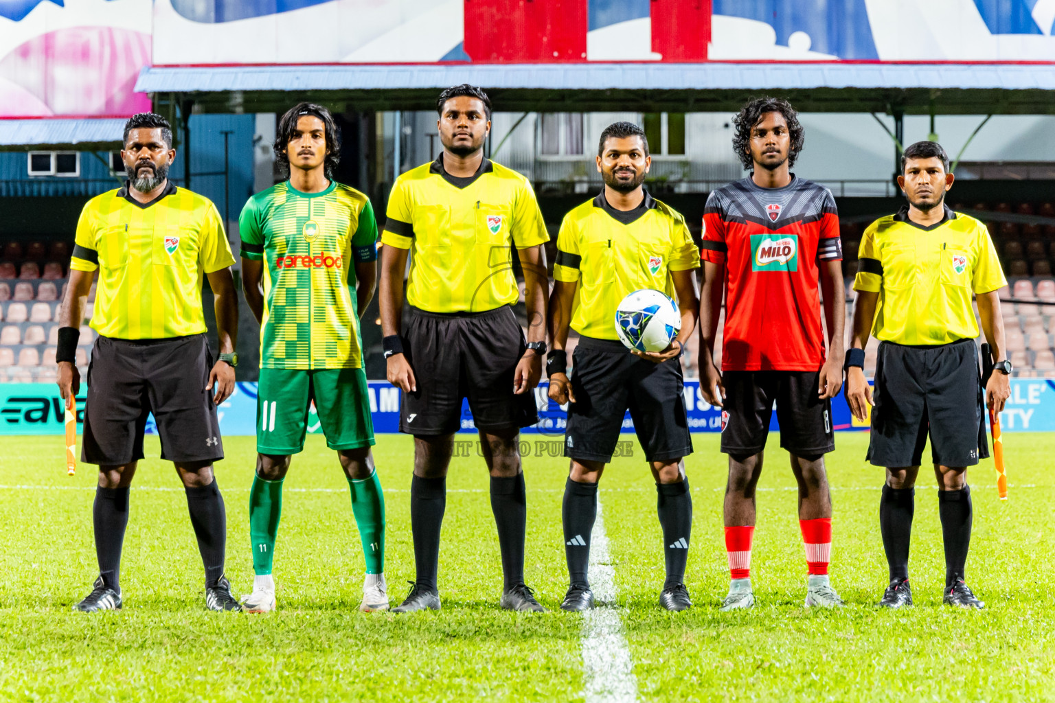 Maziya SRC vs United Victory in Day 7 of Under 19 Youth Championship 2024 was held at National Stadium in Male', Maldives on Monday, 27th June 2024. Photos: Nausham Waheed / images.mv