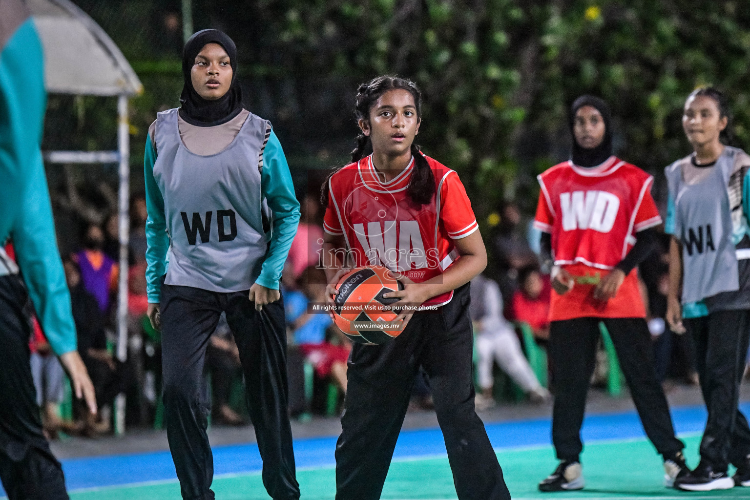 Day 10 of 23rd Inter-School Netball Tournament was held in Male', Maldives on 1st November 2022. Photos: Nausham Waheed / images.mv