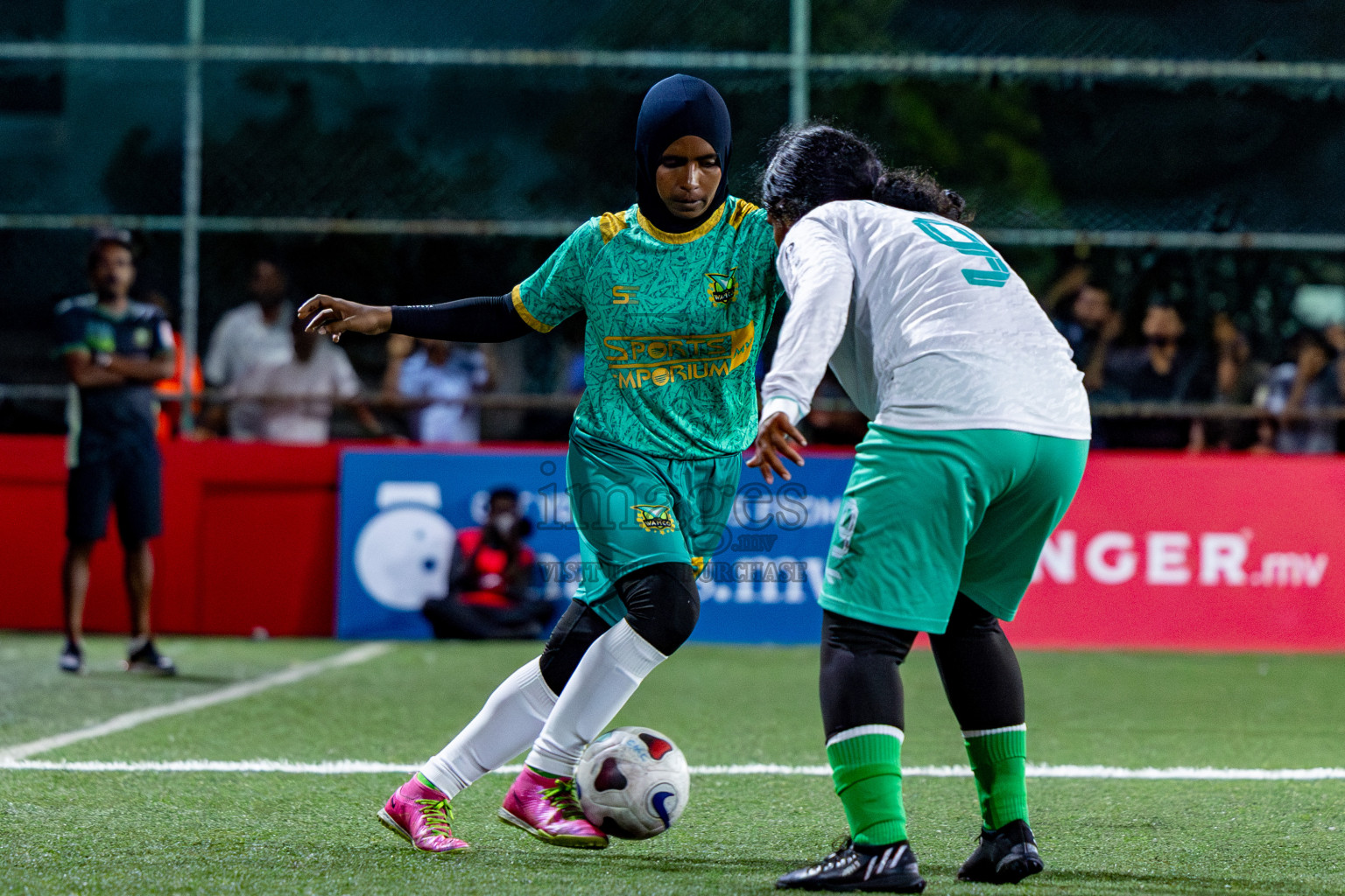 WAMCO vs MPL in Eighteen Thirty 2024  held in Rehendi Futsal Ground, Hulhumale', Maldives on Monday, 9th September 2024. Photos: Nausham Waheed / images.mv