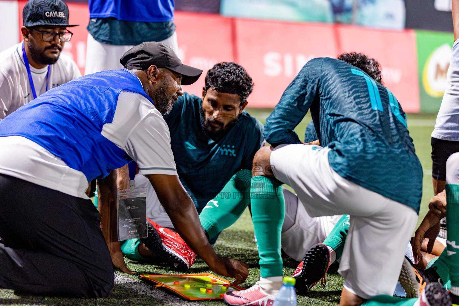 DSC vs MPL in Quarter Finals of Club Maldives Cup 2024 held in Rehendi Futsal Ground, Hulhumale', Maldives on Friday, 11th October 2024. 
Photos: Ismail Thoriq / images.mv