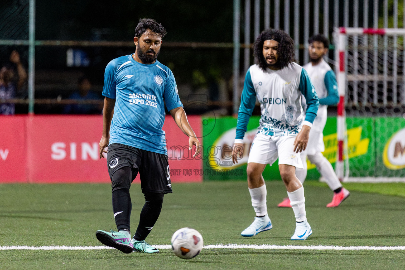 Trade Club vs Higher Education in Club Maldives Classic 2024 held in Rehendi Futsal Ground, Hulhumale', Maldives on Sunday, 8th September 2024. Photos: Hassan Simah / images.mv