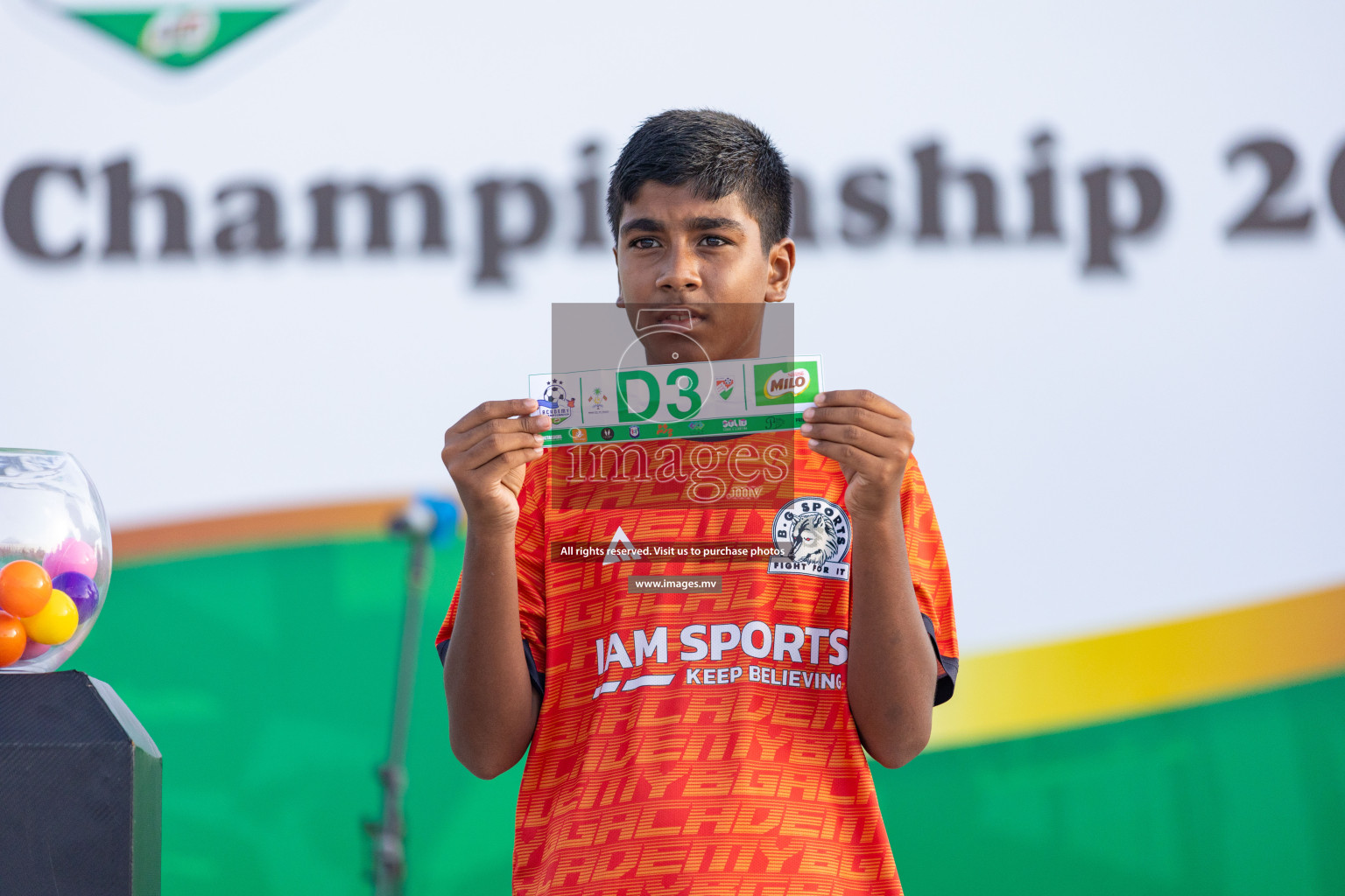 Draw Ceremony of Milo Academy Championship U12 held in Male, Maldives, on Saturday, 12th August 2023 Photos: Nausham Waheed / images.mv