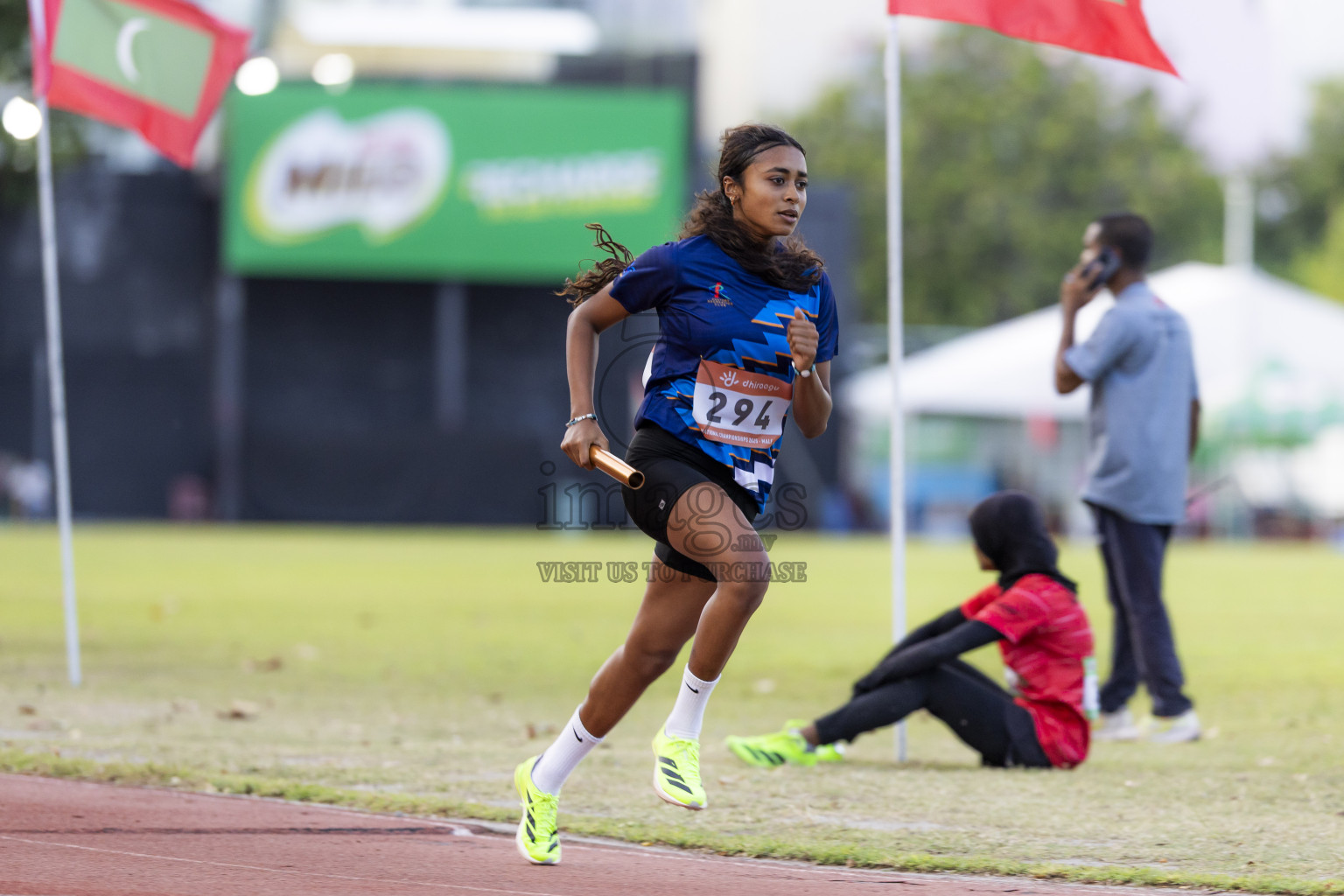 Day 1 of National Athletics Championship 2025 was held at Ekuveni Running Ground in Male', Maldives on Thursday, 14th August 2025. Photos: Hasni / images.mv