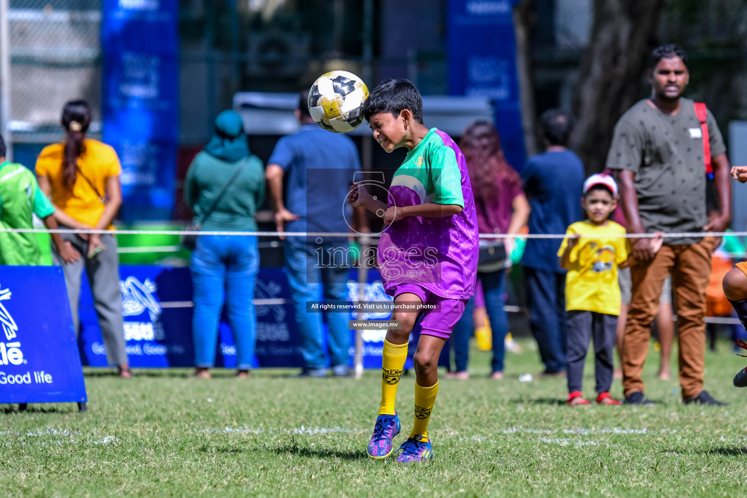 Day 2 of Milo Kids Football Fiesta 2022 was held in Male', Maldives on 20th October 2022. Photos: Nausham Waheed/ images.mv