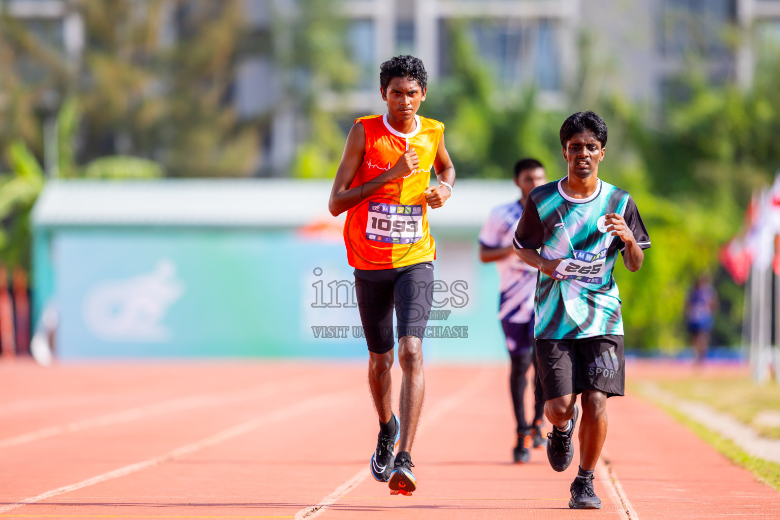 Day 6 of MWSC Interschool Athletics Championships 2024 held in Hulhumale Running Track, Hulhumale, Maldives on Thursday, 14th November 2024. Photos by: Nausham Waheed / Images.mv