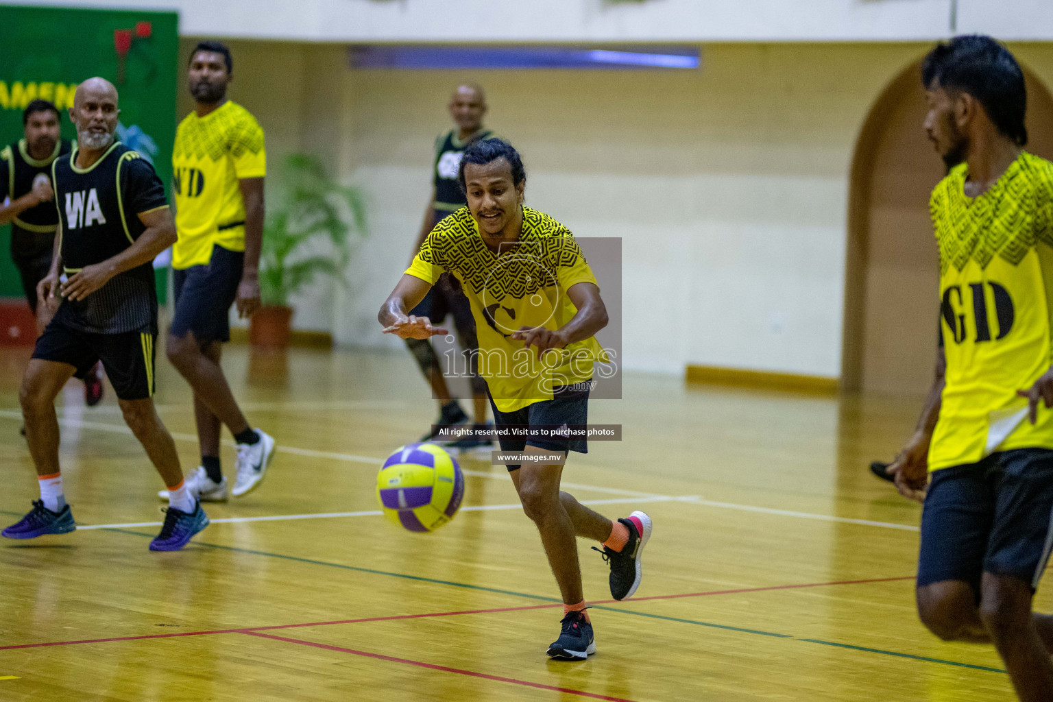 Kulhudhuffushi Youth & R.C vs Club Matrix in the Finals of Milo National Netball Tournament 2021 held on 4th December 2021 in Male', Maldives Photos: Ismail Thoriq, Maanish / images.mv