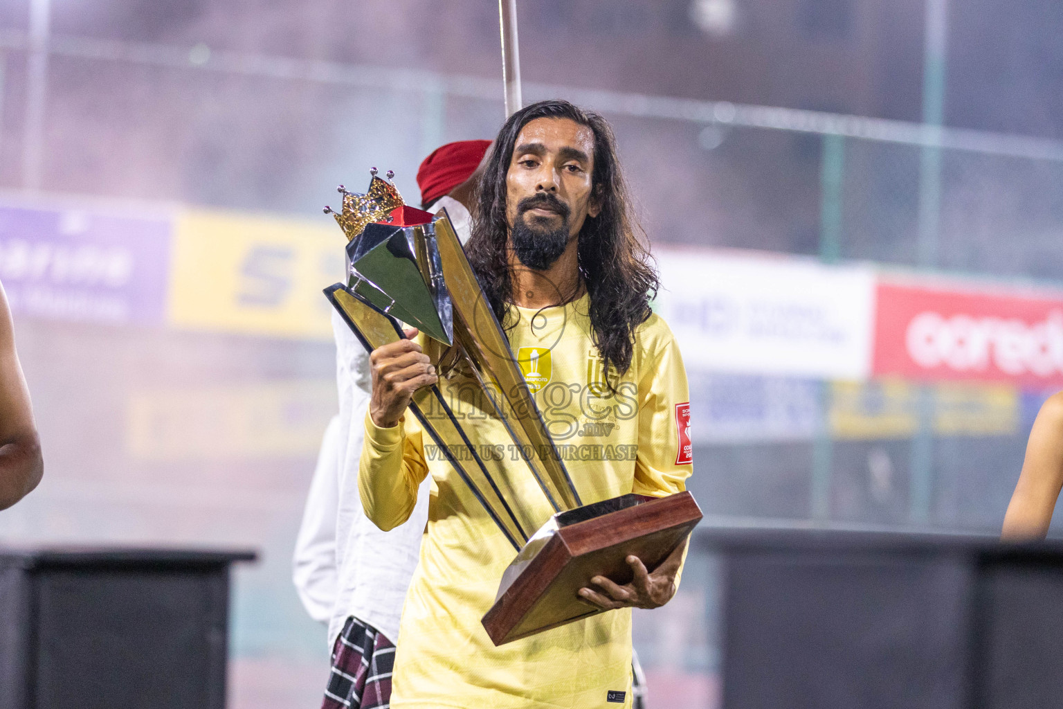 Opening of Golden Futsal Challenge 2024 with Charity Shield Match between L.Gan vs Th. Thimarafushi was held on Sunday, 14th January 2024, in Hulhumale', Maldives Photos: Ismail Thoriq / images.mv