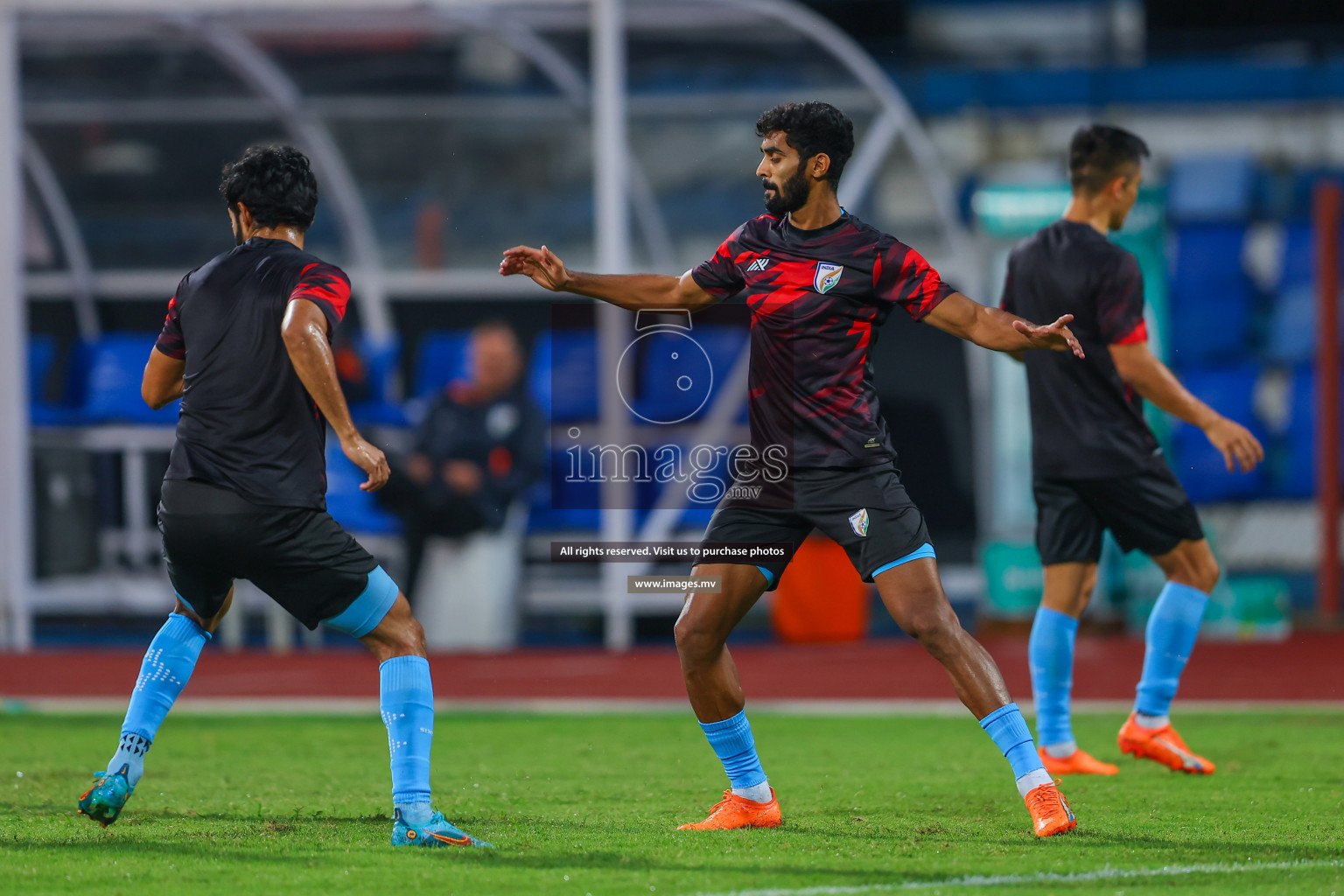 India vs Kuwait in SAFF Championship 2023 held in Sree Kanteerava Stadium, Bengaluru, India, on Tuesday, 27th June 2023. Photos: Nausham Waheed/ images.mv