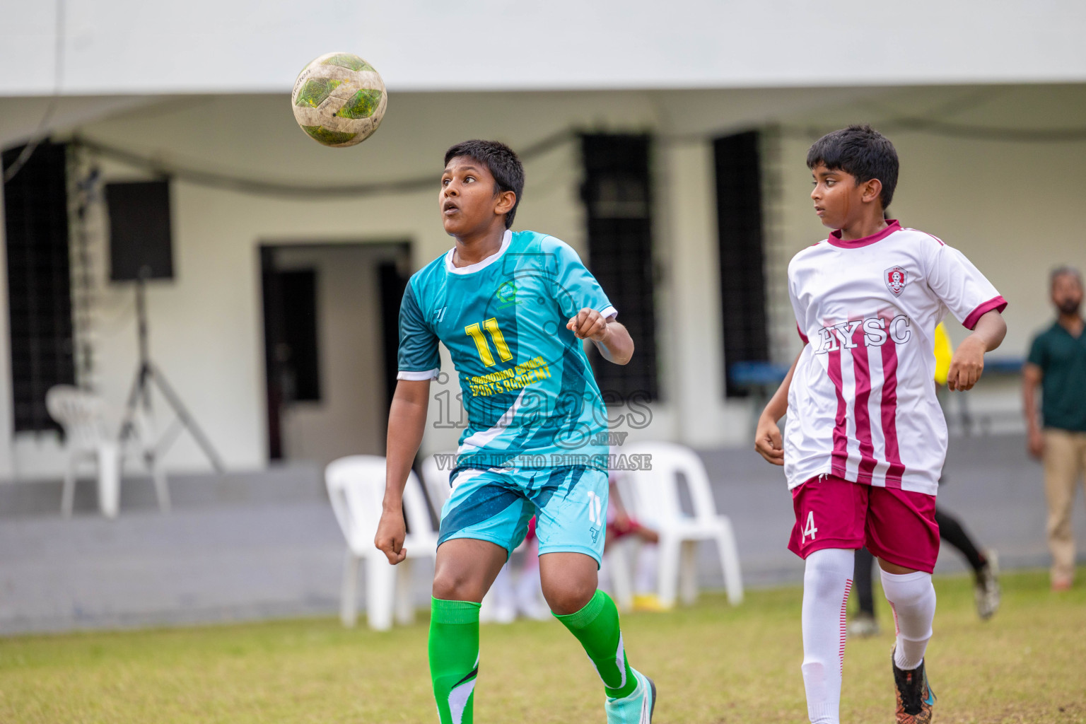 Day 1 of MILO Academy Championship 2024 - U12 was held at Henveiru Grounds in Male', Maldives on Thursday, 4th July 2024. Photos: Shuu Abdul Sattar / images.mv