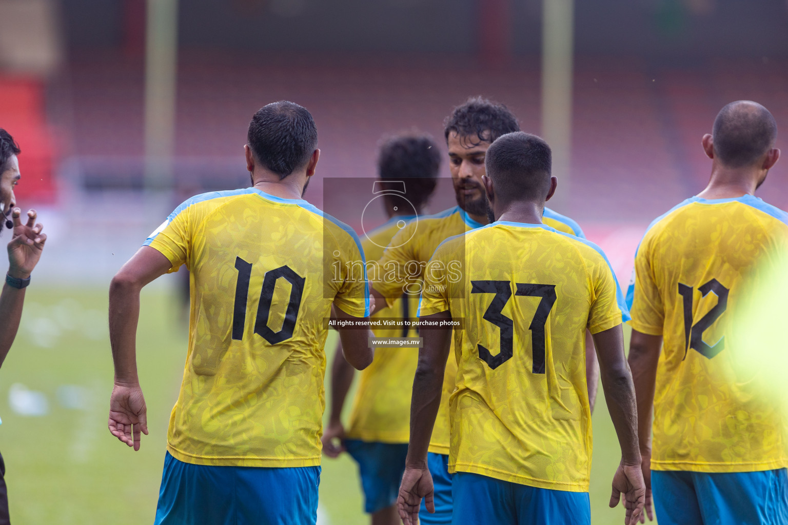 Club Valencia vs De Grande Sports Club in Ooredoo Dhivehi Premier League 2021/22 on 16th July 2022, held in National Football Stadium, Male', Maldives Photos: Hassan Simah/ Images mv