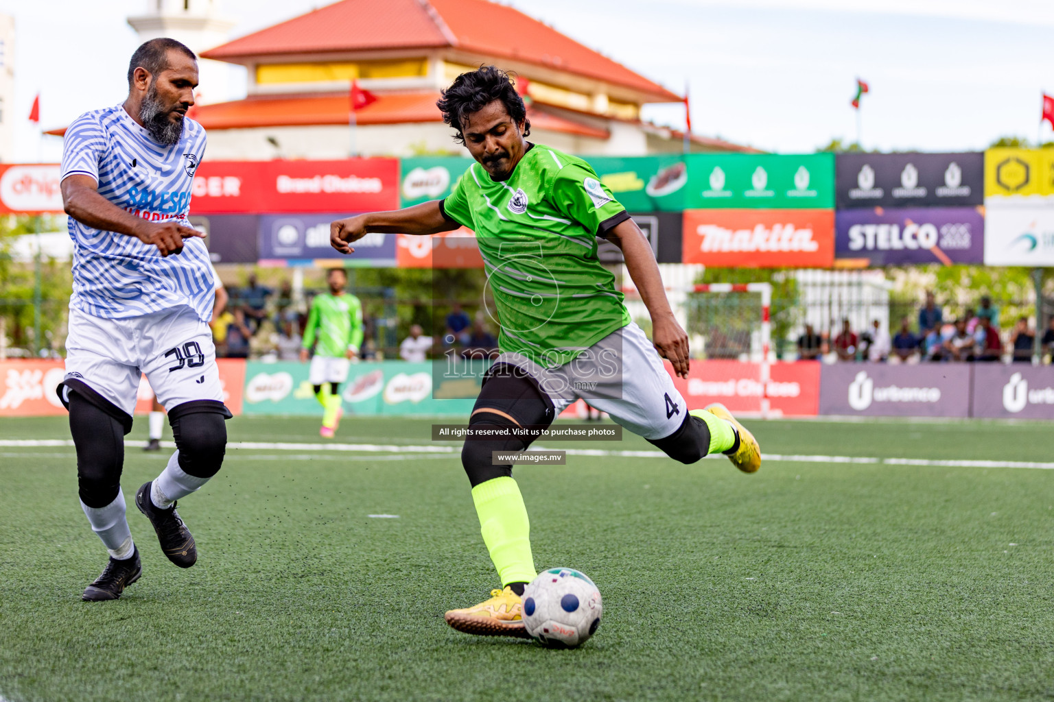 TEAM DJA vs TRC - Transport in Club Maldives Cup Classic 2023 held in Hulhumale, Maldives, on Wednesday, 19th July 2023 Photos: Hassan Simah  / images.mv