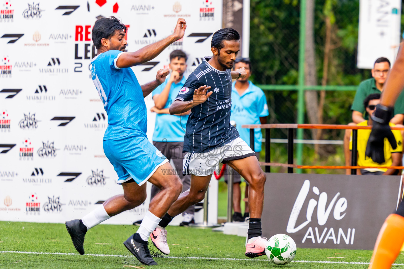 Anantara vs Finolhu in Day 3 of Resort League 2025 (Baa Zone) was held on Saturday, 12th July 2025 in Avani+ Fares Maldives Resort, Baa Atoll, Maldives. Photos: Nausham Waheed / images.mv