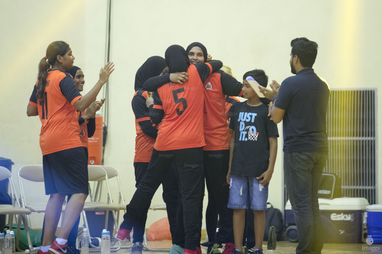 Cyclone BC vs UN Friends in the finals 27th MBA Championship 2019 (Women's Division) on Wednesday, 27th February 2019 in Male', Maldives. Photos: Shuadhu Abdul Sattar/ images.mv