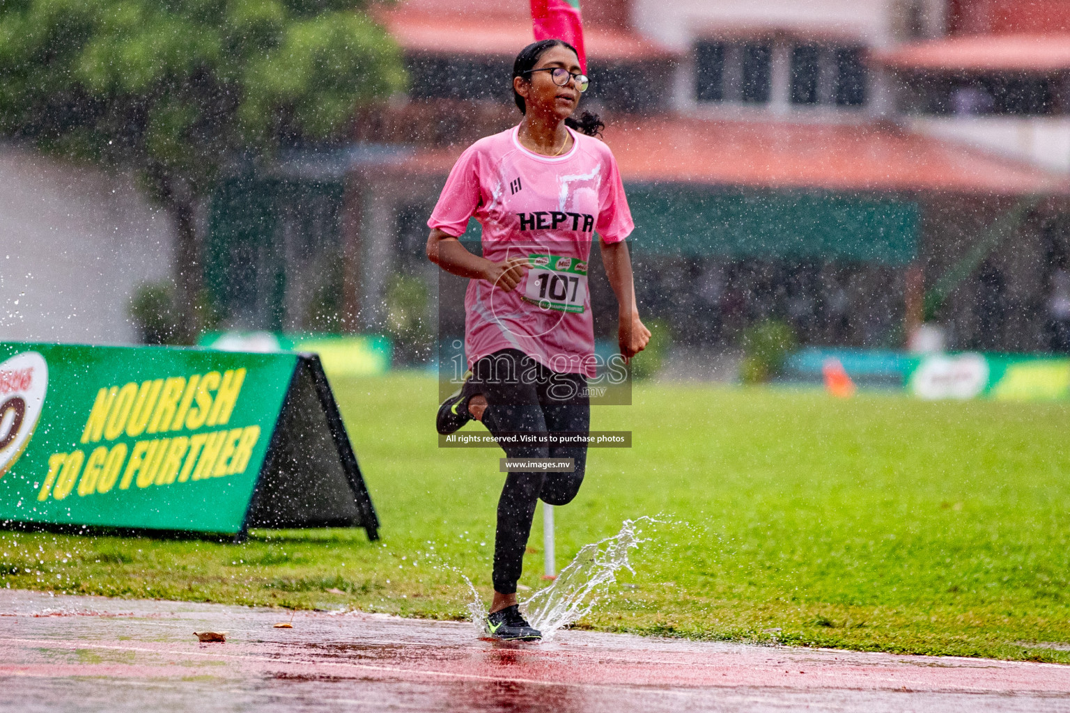 Day 2 of National Athletics Championship 2023 was held in Ekuveni Track at Male', Maldives on Friday, 24th November 2023. Photos: Hassan Simah / images.mv