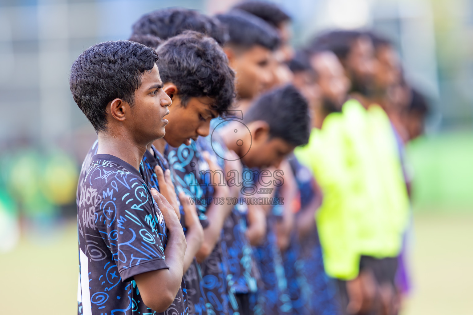 Day 4 of MILO Academy Championship 2024 (U-14) was held in Henveyru Stadium, Male', Maldives on Sunday, 3rd November 2024. Photos: Ismail Thoriq / Images.mv