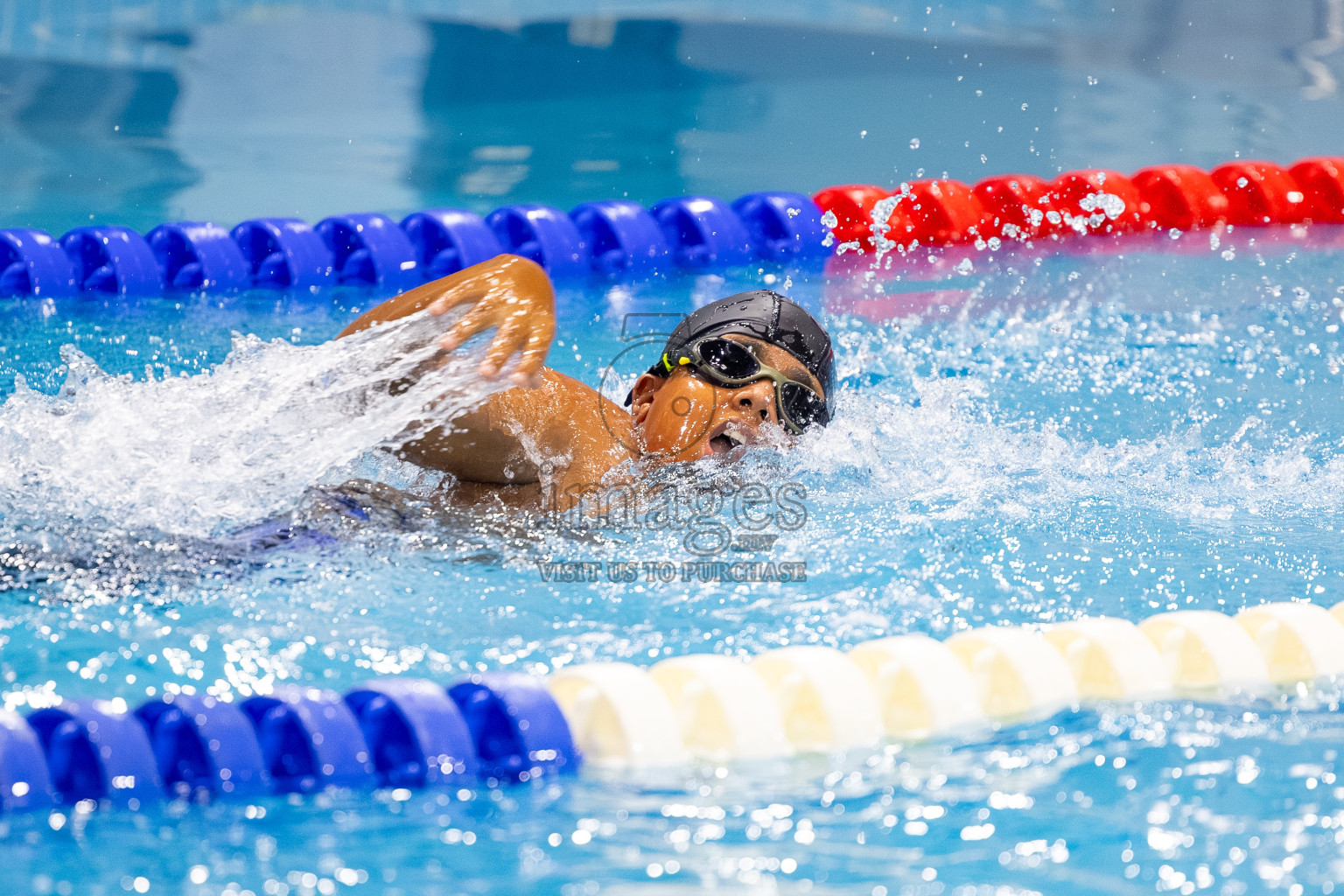 Day 4 of BML 21st Interschool Swimming Competition 2025 was held in Hulhumale' Swimming Pool, Hulhumale', Maldives on Tuesday, 14th October 2025. Photos: Mohamed Mahfooz Moosa / images.mv