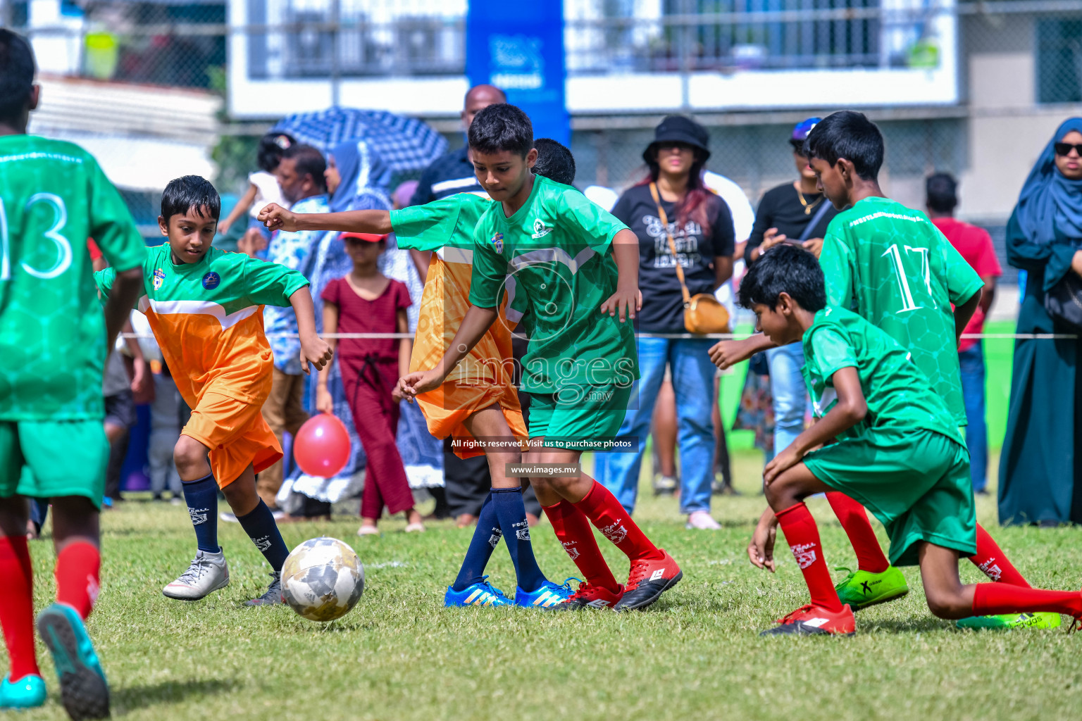 Day 3 of Milo Kids Football Fiesta 2022 was held in Male', Maldives on 21st October 2022. Photos: Nausham Waheed/ images.mv