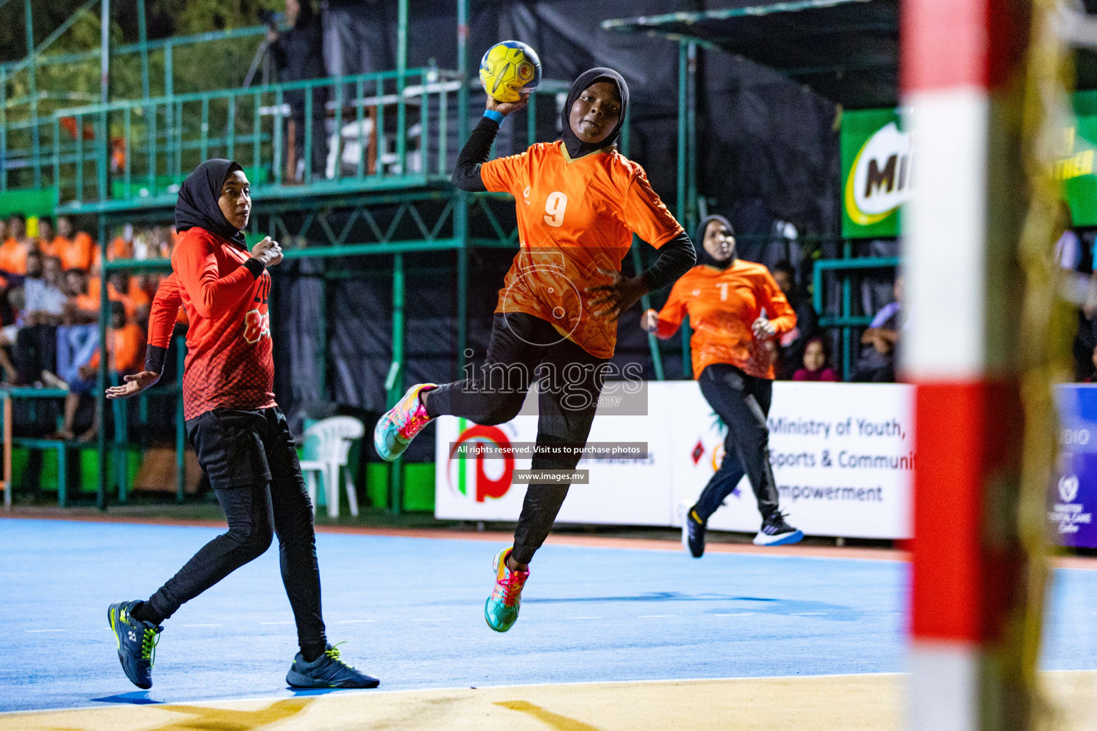 Day 2 of 7th Inter-Office/Company Handball Tournament 2023, held in Handball ground, Male', Maldives on Saturday, 17th September 2023 Photos: Nausham Waheed/ Images.mv