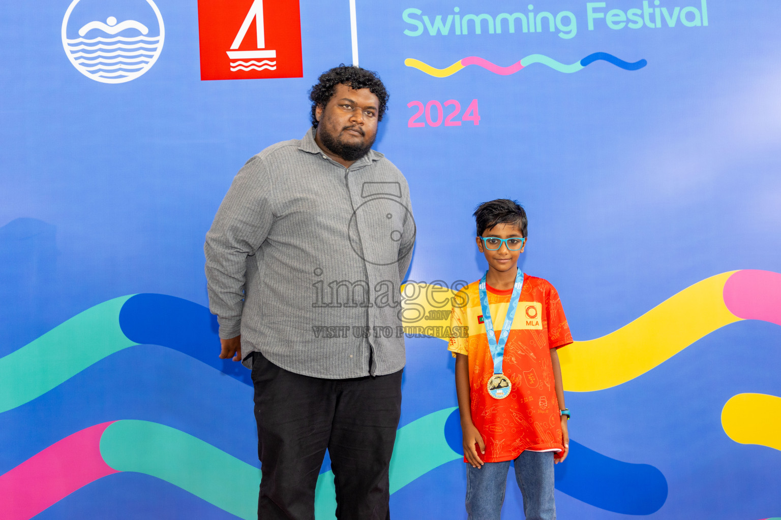 Closing of BML 5th National Swimming Kids Festival 2024 held in Hulhumale', Maldives on Saturday, 23rd November 2024.
Photos: Ismail Thoriq / images.mv