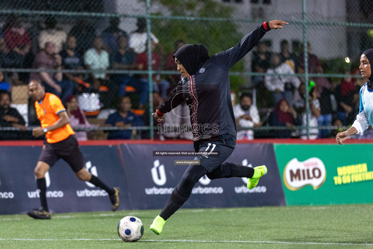 Prison Club vs Team MACL in Eighteen Thirty 2023 Classic held in Hulhumale, Maldives, on Monday, 14th August 2023. Photos: Nausham Waheed / images.mv