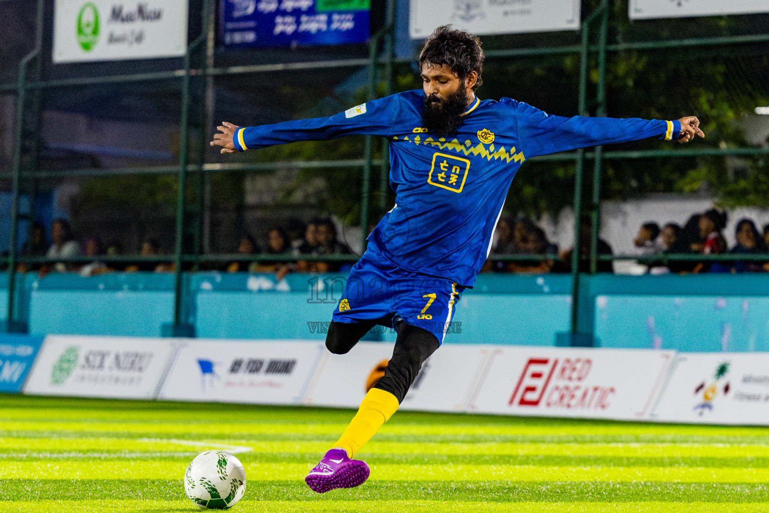 J Kovi Goani vs Fools SC in Day 2 of Laamehi Dhiggaru Ekuveri Futsal Challenge 2025 was held on Friday, 25th July 2025, at Dhiggaru Futsal Ground, Dhiggaru, Maldives Photos: Nausham Waheed  / images.mv