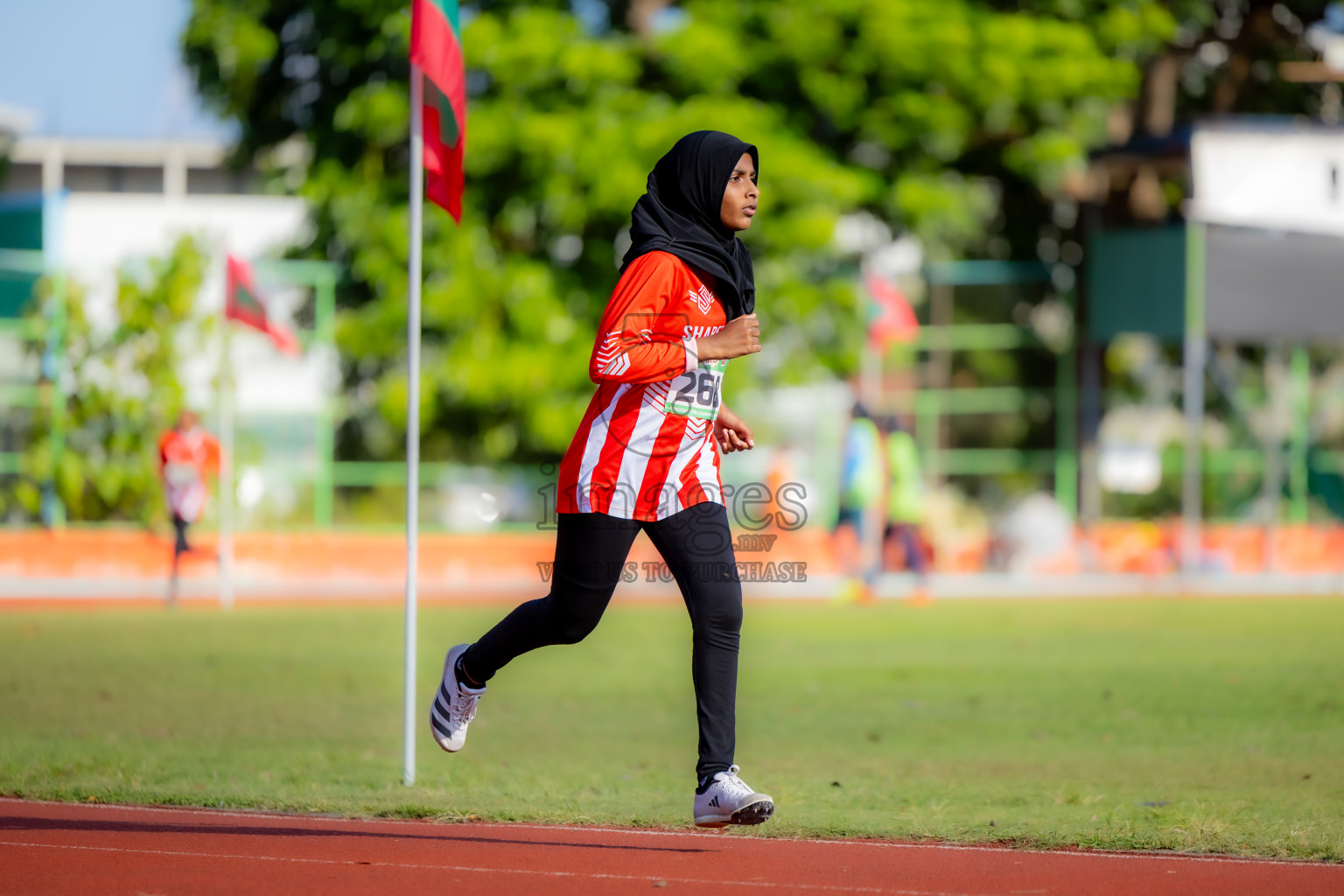 Day 1 of 12th Milo Association Championships was held in Ekuveni Track at Male', Maldives on Thursday, 24th April 2025. Photos: Nausham Waheed  / images.mv