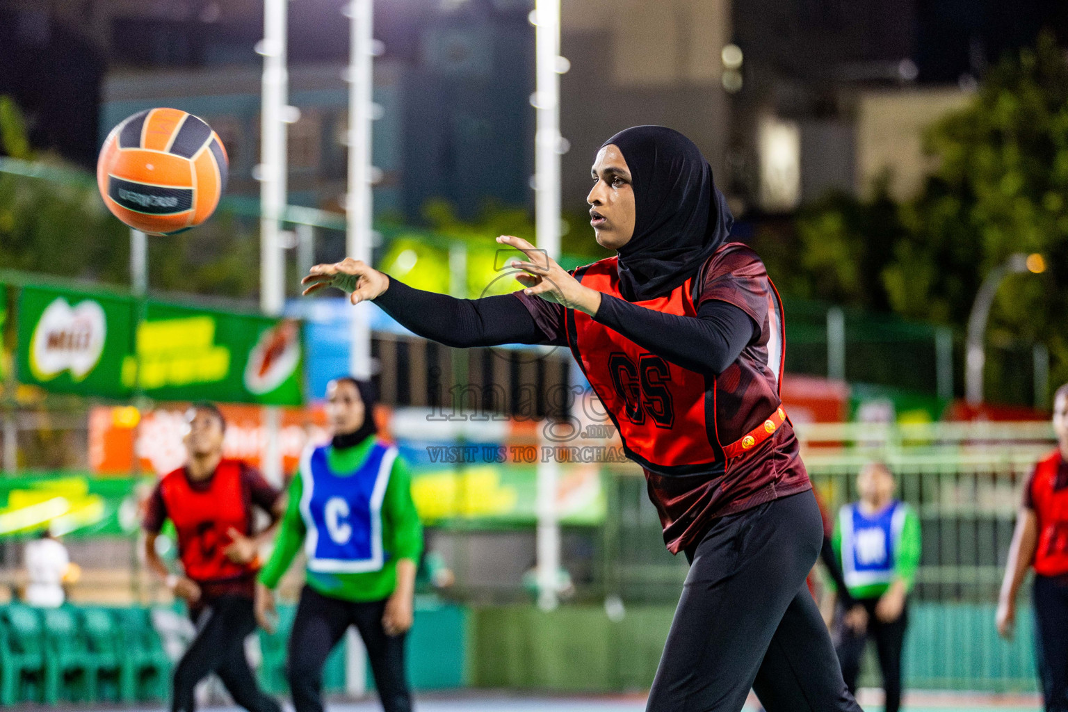 Day 3 of 23rd Netball Association Championship was held in Ekuveni Netball Court at Male', Maldives on Saturday, 27th April 2024. Photos: Nausham Waheed / images.mv