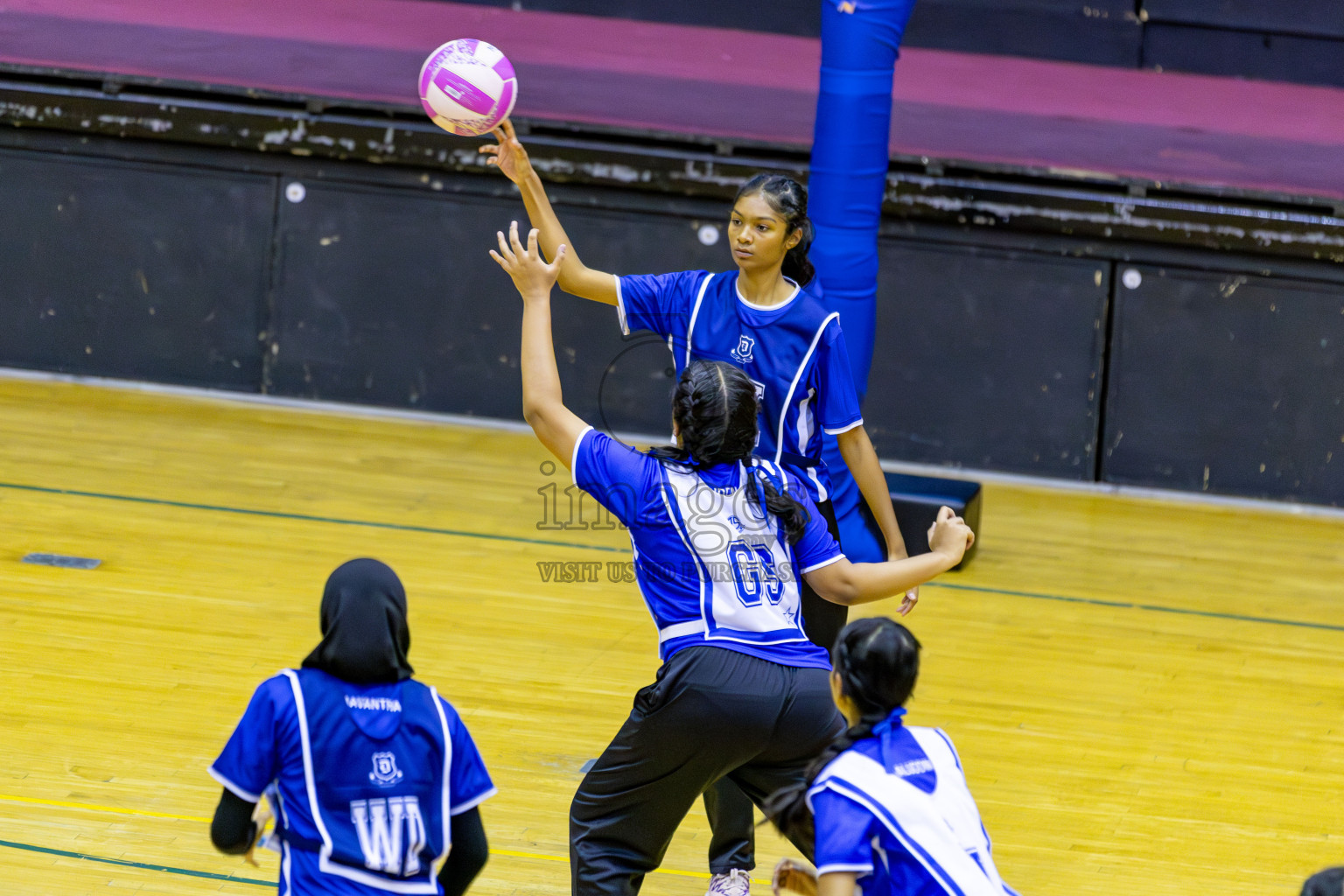 Day 4 of Inter-School Netball Tournament 2025 was held in Social Center Indoor Hall on Tuesday, 21th October 2025. Photos: Areef Adam / images.mv